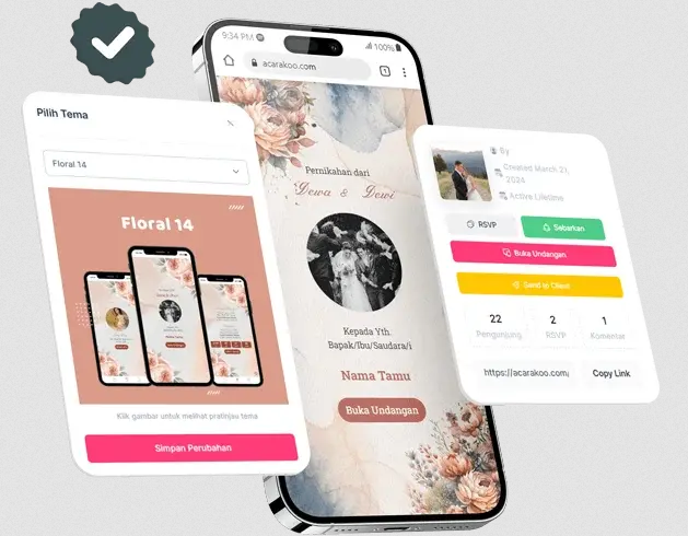 Undangan Digital Acarakoo: Berbagi Kebahagiaan dengan Cara yang Lebih Mudah